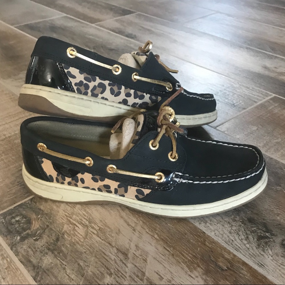 Leopard Sperry Boat Shoe *Size 7*
